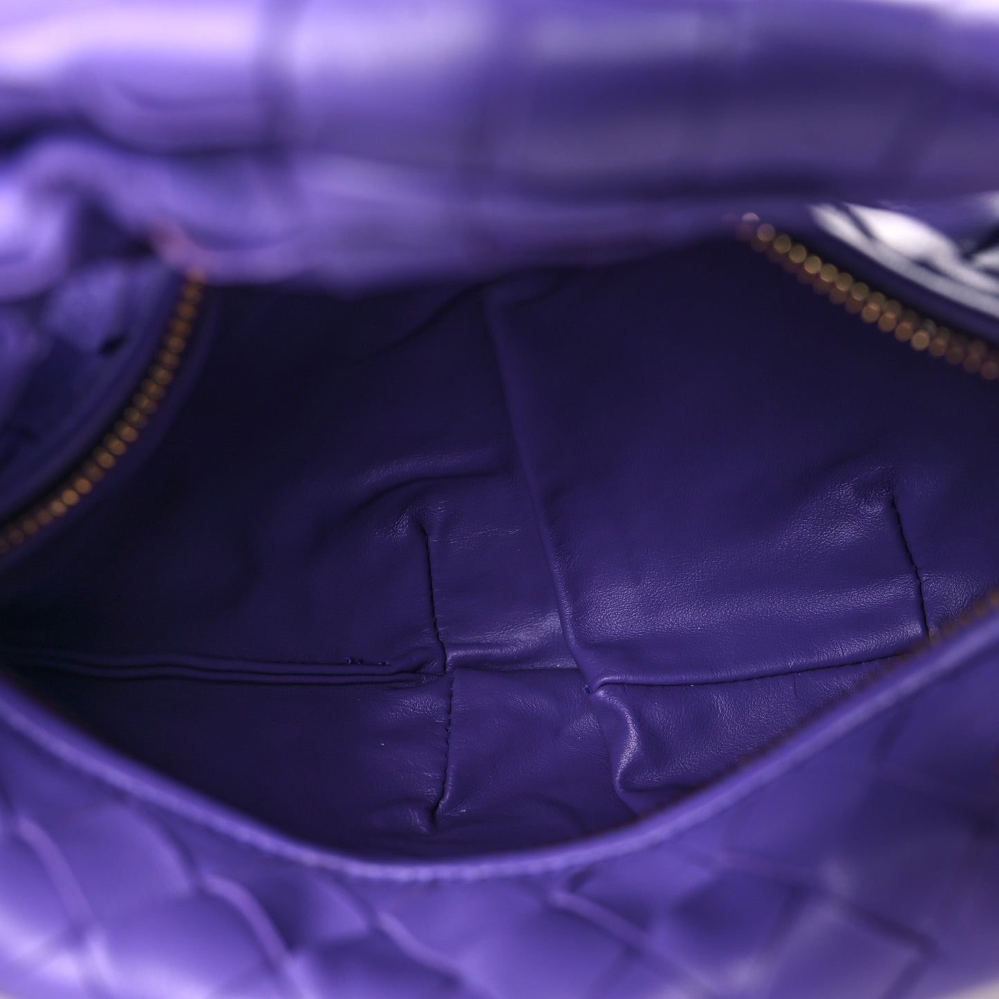 Nappa Intrecciato Mini Jodie Purple