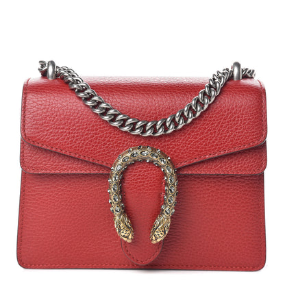 Gucci Calfskin Mini Dionysus Shoulder Bag Hibiscus Red 1 of 10