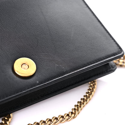 Christian Dior Lambskin Studded Micro Diorama Flap Bag Black 12 of 18