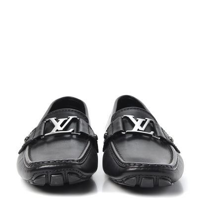 Louis Vuitton Calfskin Mens Monte Carlo Loafers 6 Black 2 of 9