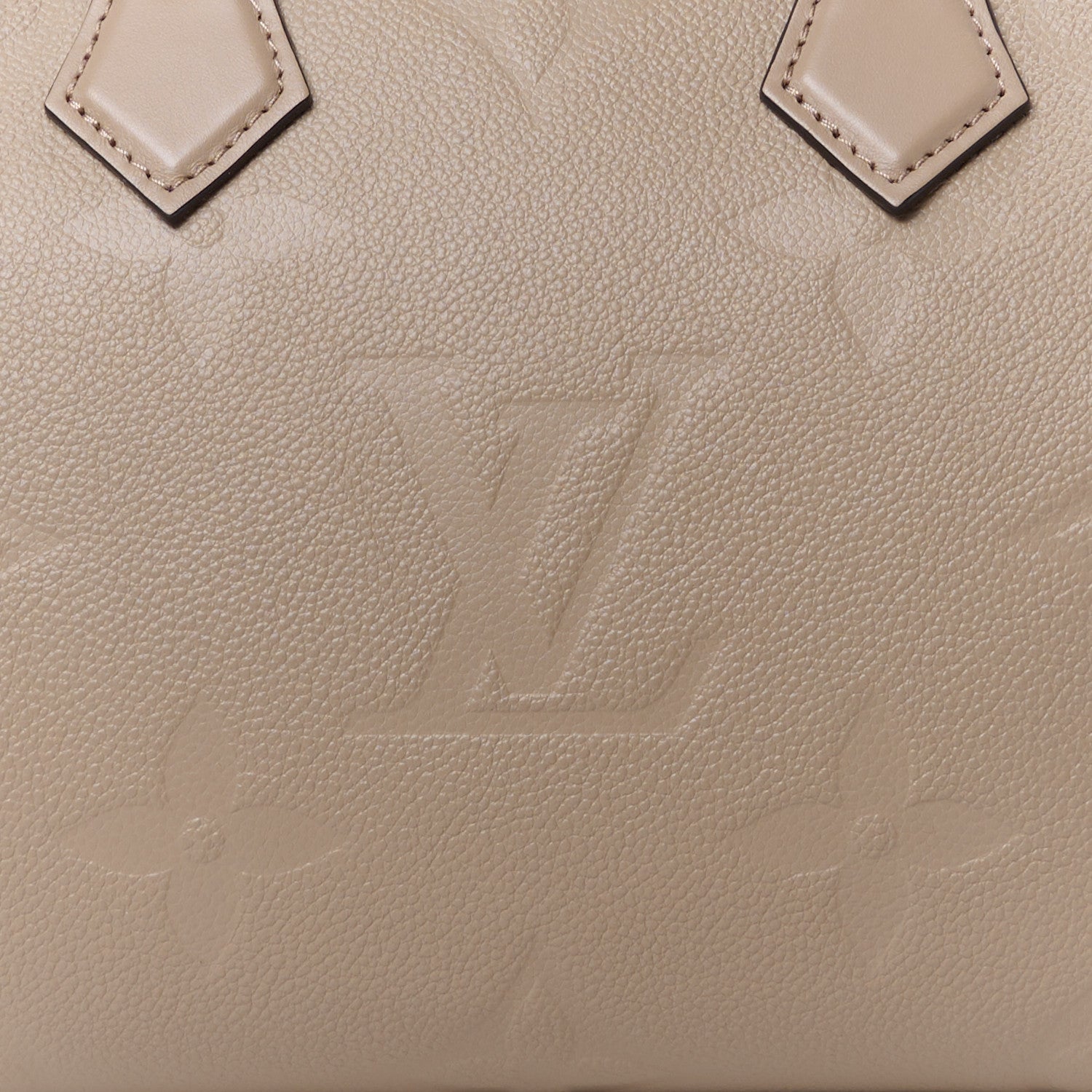 Louis Vuitton Empreinte Monogram Giant Speedy Bandouliere 25 Tourterelle 11 of 14