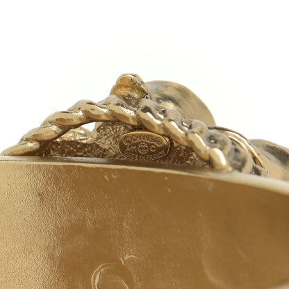 Chanel Resin Pearl CC Cuff Gold 5 of 5