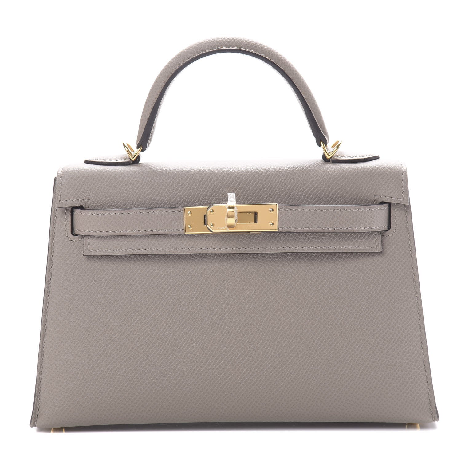 Hermes Epsom Mini Kelly Sellier 20 Gris Asphalt 1 of 10