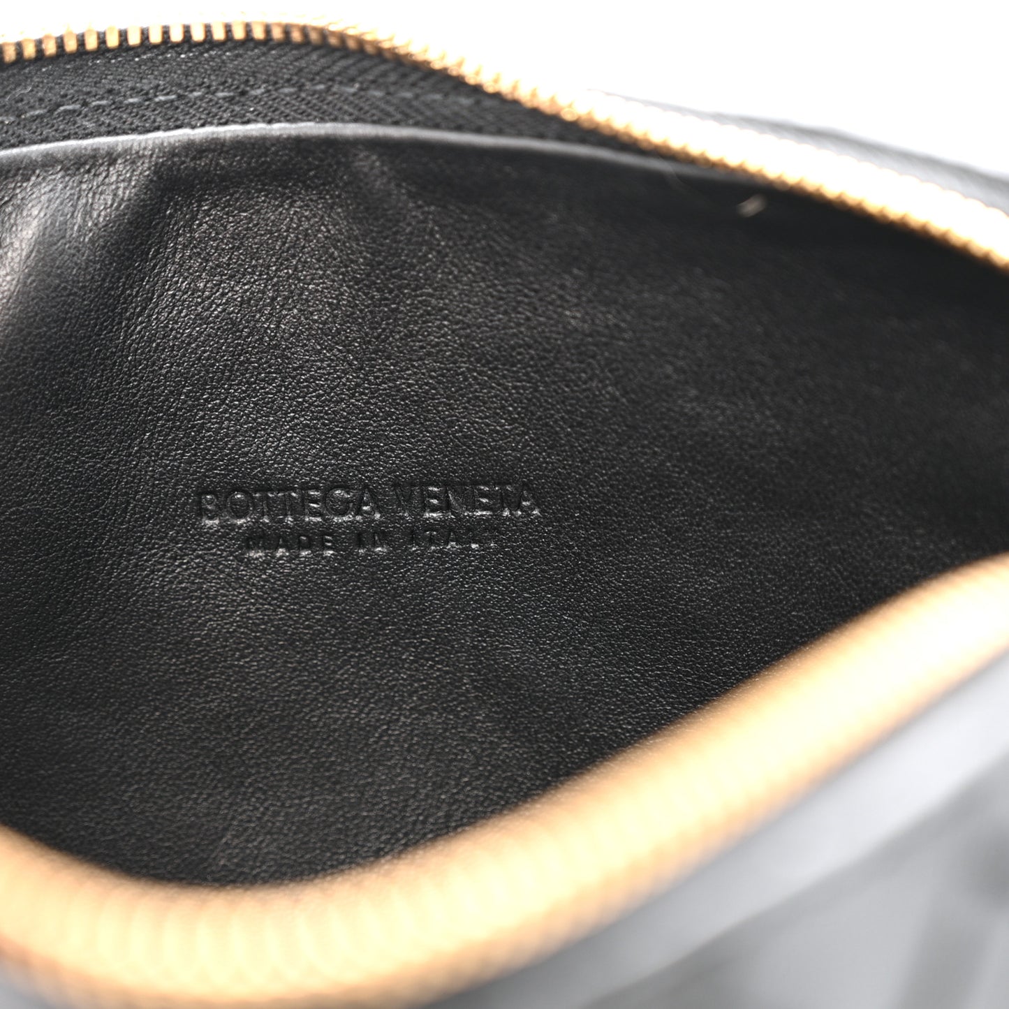 Nappa Intrecciato Mini Loop Camera Bag Black