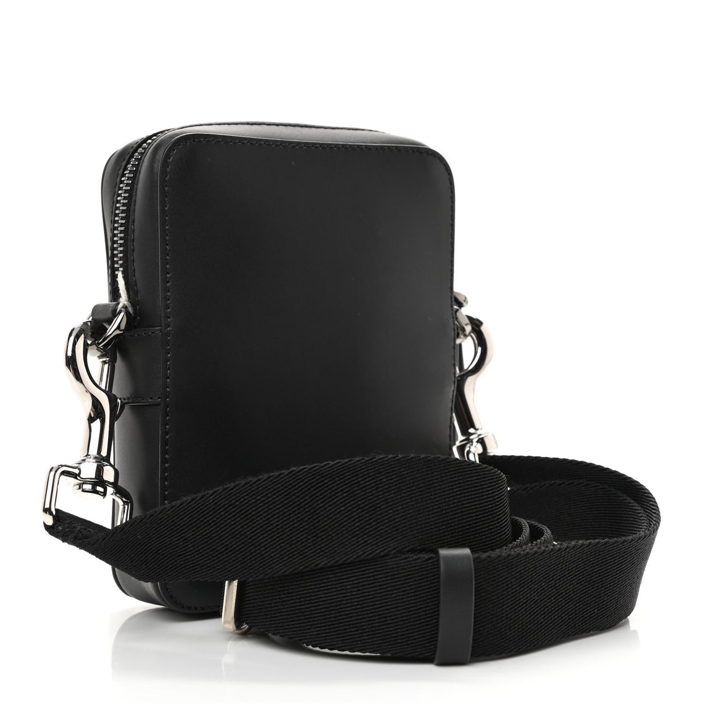 Calfskin VLTN Neon Messenger Bag Black