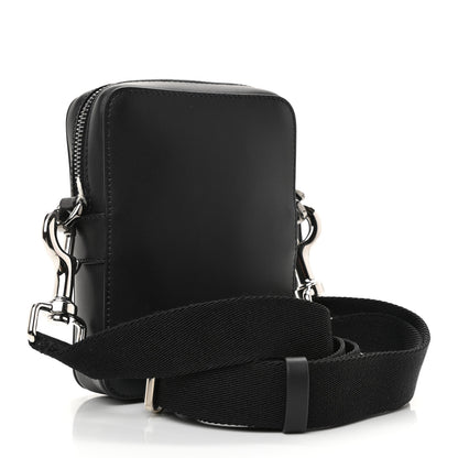 Valentino Garavani Calfskin VLTN Neon Messenger Bag Black 2 of 6