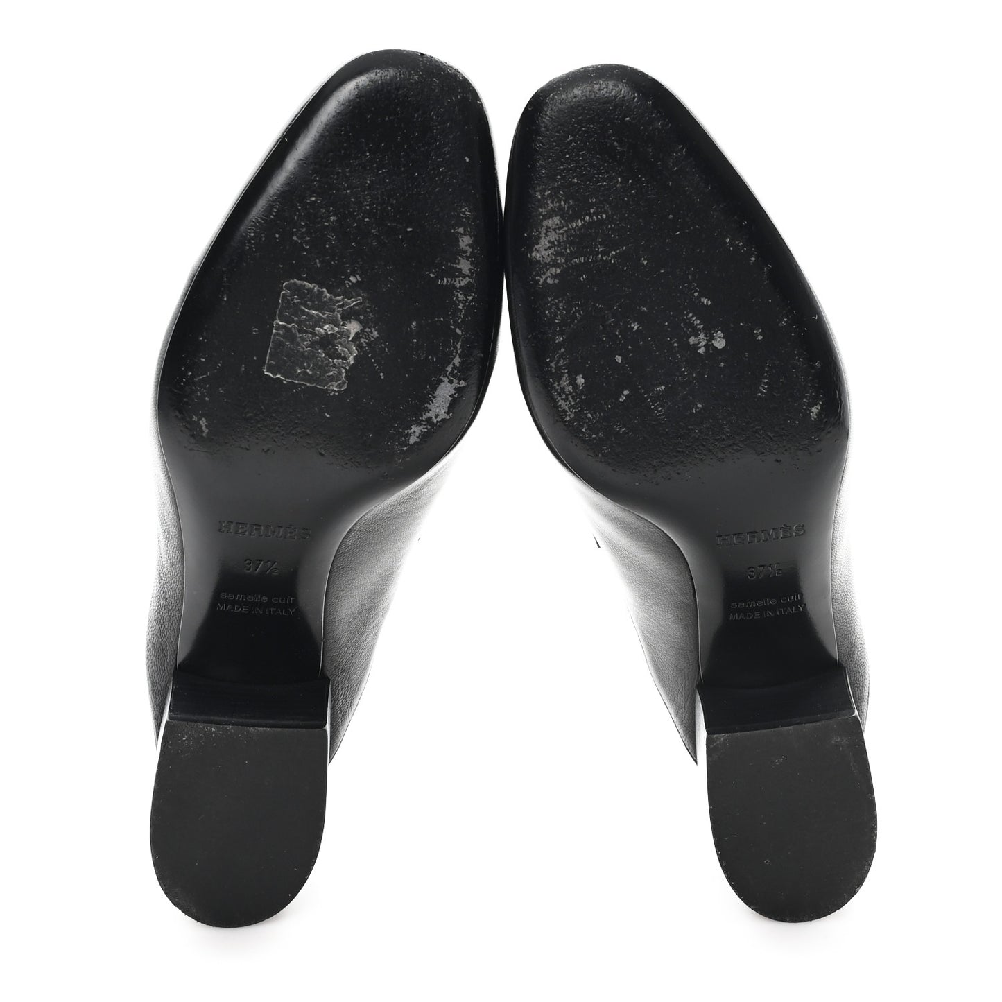 Goatskin Paradis Mules 37.5 Black