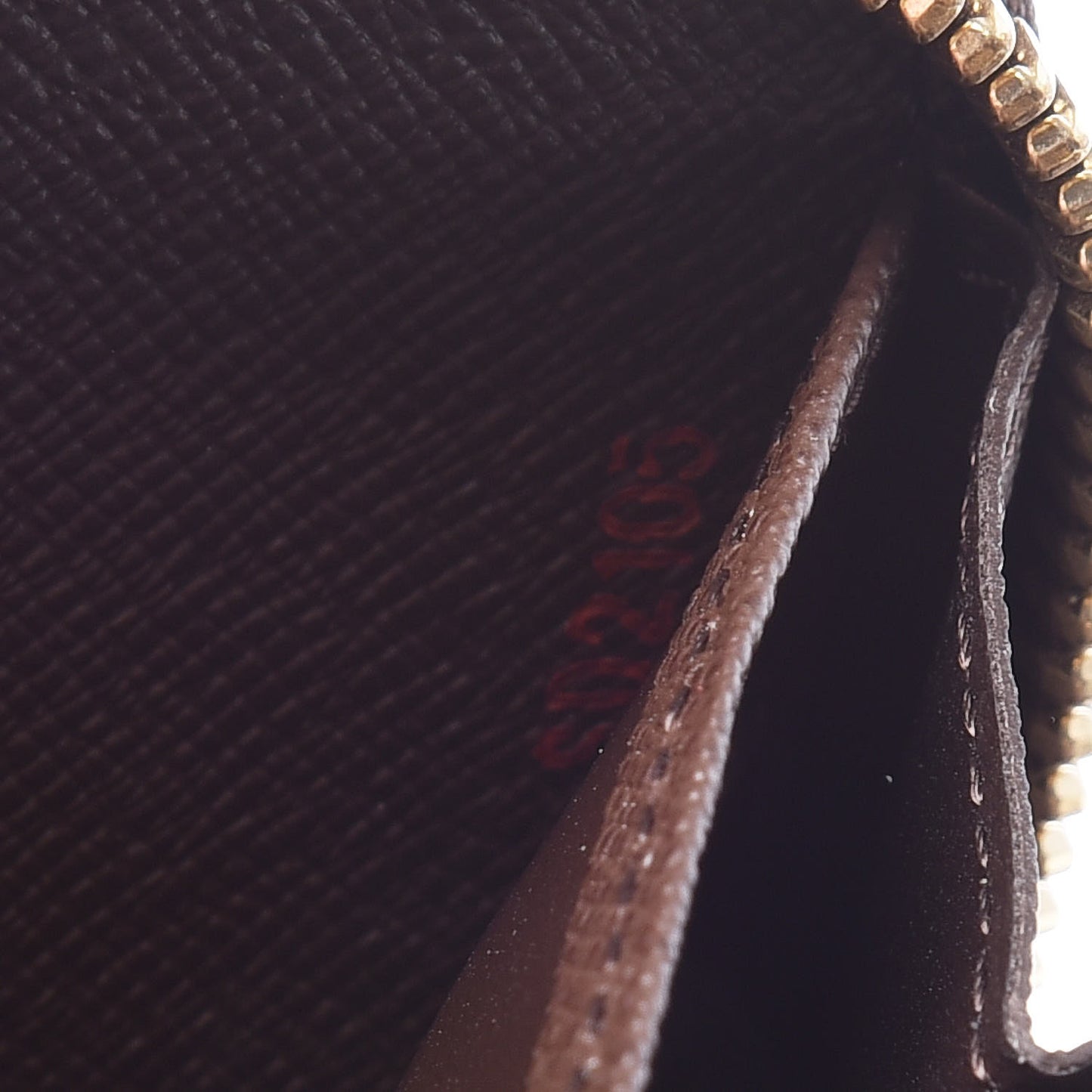 Damier Ebene Zippy Wallet