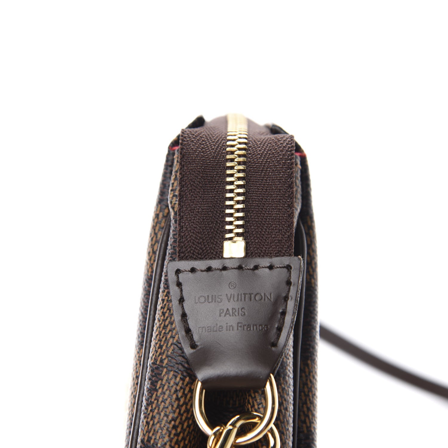 Louis Vuitton Damier Ebene Eva Clutch 8 of 10