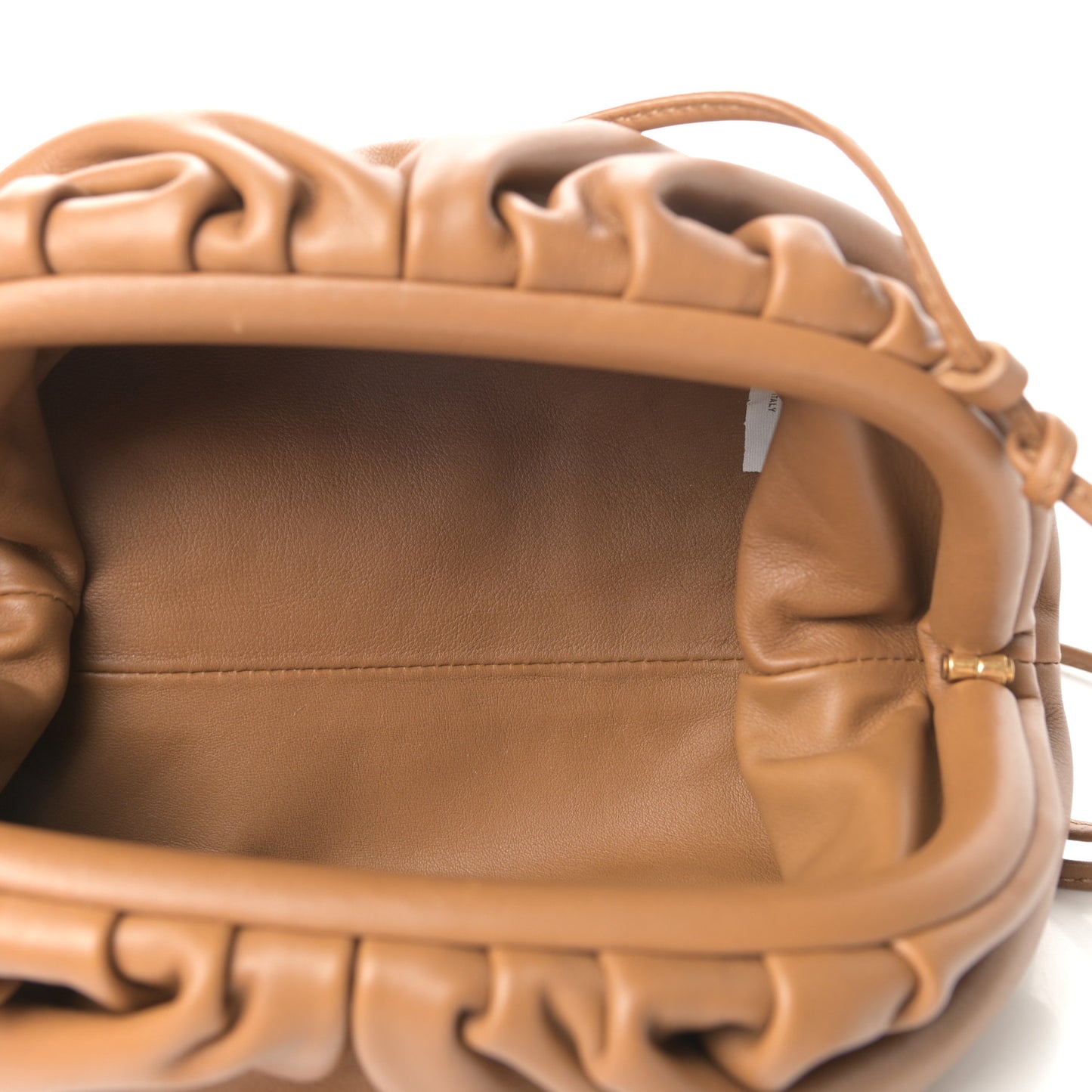 Butter Calfskin The Mini Pouch Cammello