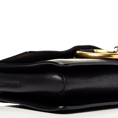 Chloe Suede Calfskin Small Faye Shoulder Bag Black 8 of 9