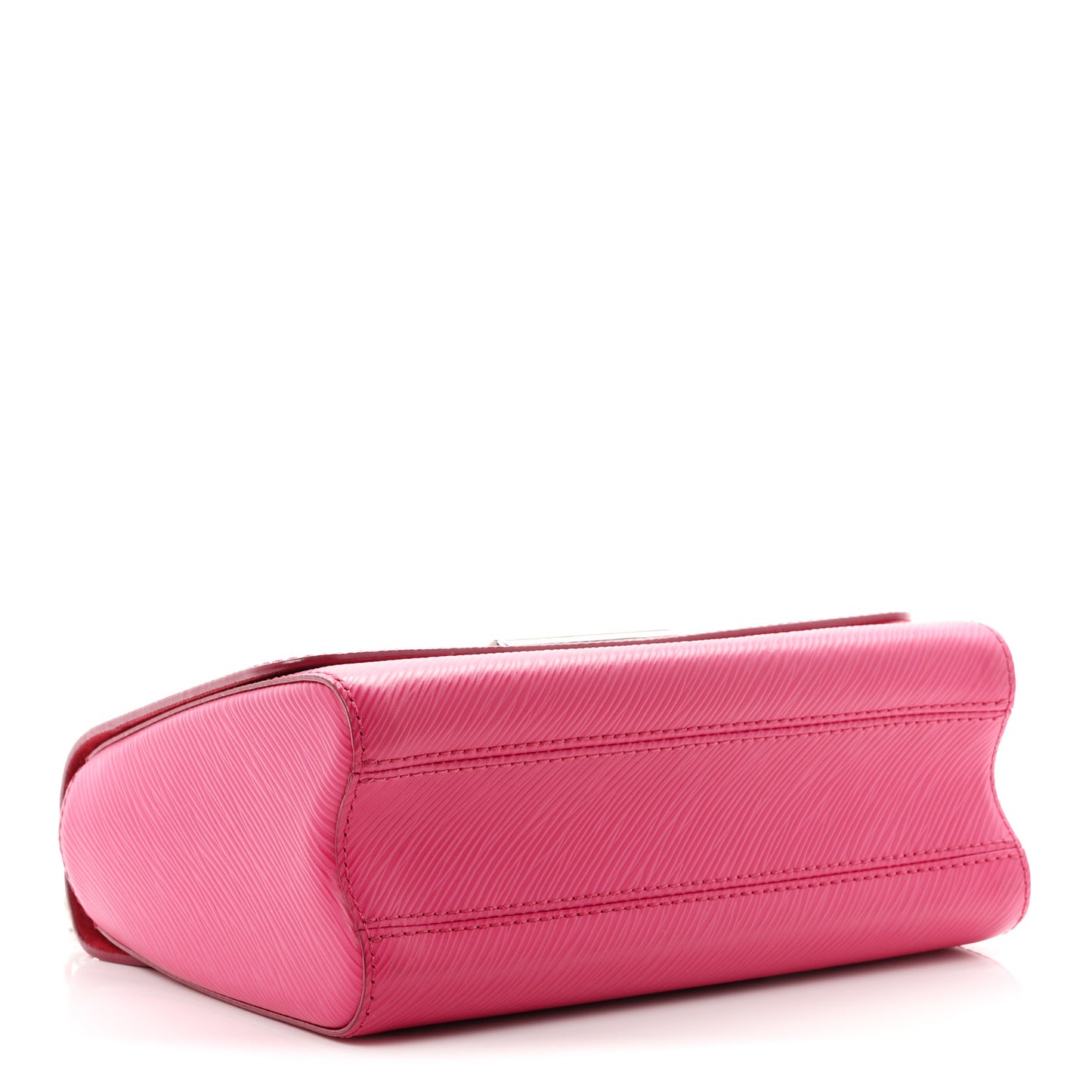 Epi Twist Shoulder Bag MM Hot Pink