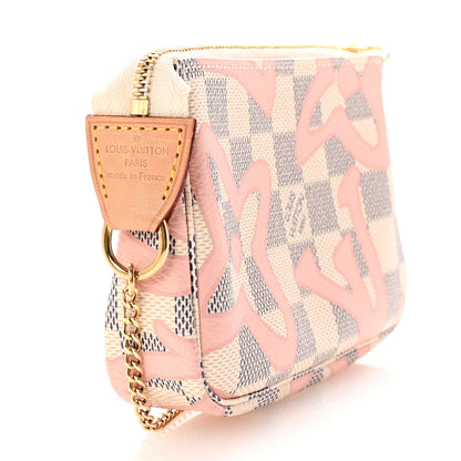 Louis Vuitton Damier Azur Tahitienne Mini Pochette Accessories 3 of 6