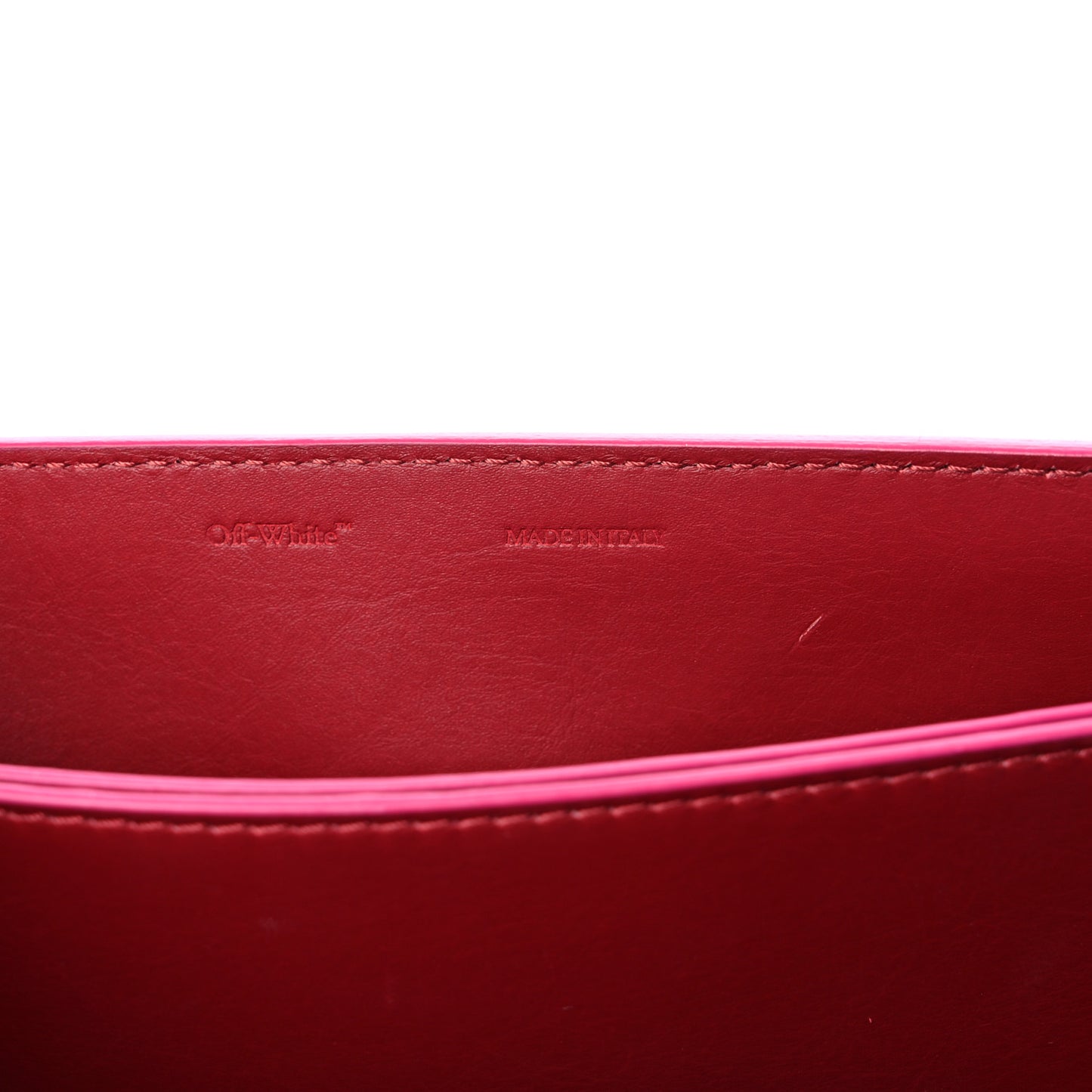 Calfskin Jitney Bag Fuchsia