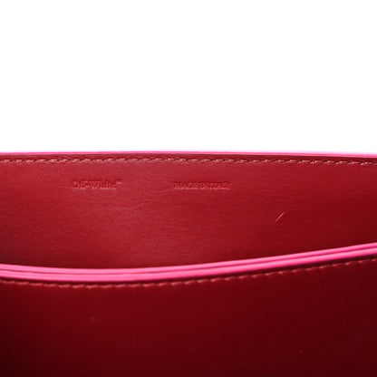 Off-White Calfskin Jitney Bag Fuchsia 7 of 19