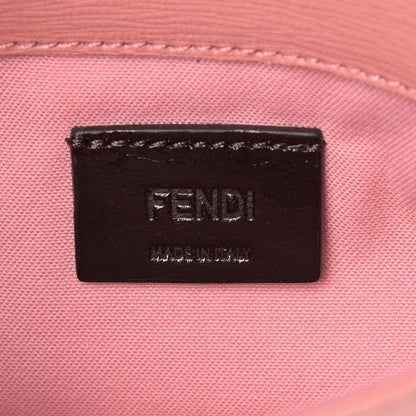 Fendi Vitello Elite Crystal Eye Monster Tube Wallet on Chain Grigio Polvere Ribes Multicolor 5 of 11