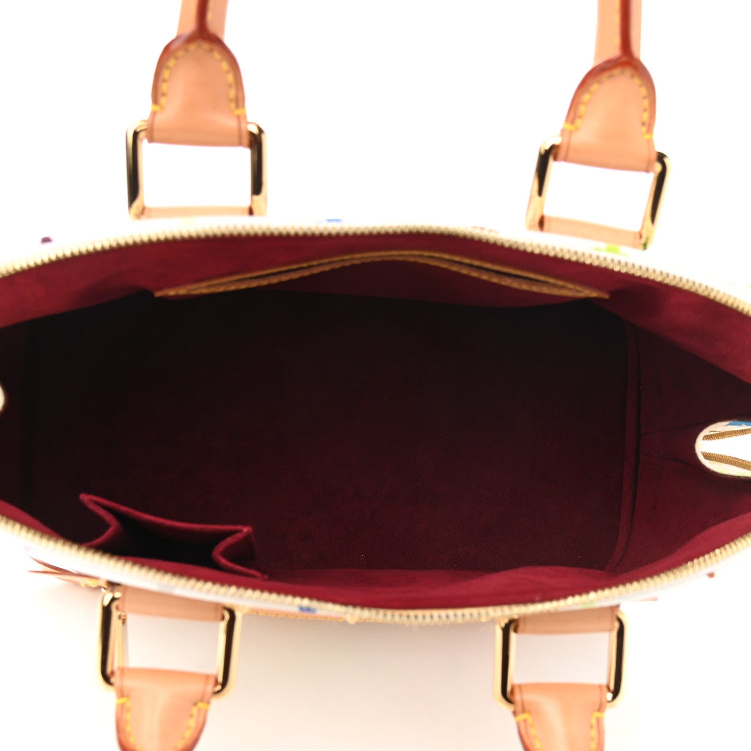 Louis Vuitton Monogram Multicolor Alma White 5 of 11