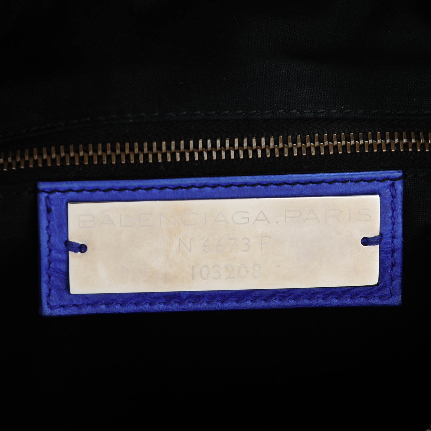 Balenciaga Agneau Classic Hardware First Outremer 6 of 9