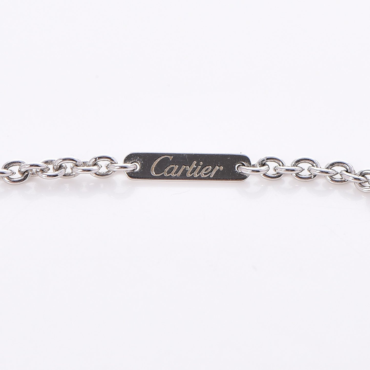 18K White Gold Diamond Mon Amour Lariat Necklace