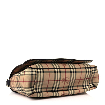 Burberry Haymarket Check Diaper Messenger Bag 4 of 18