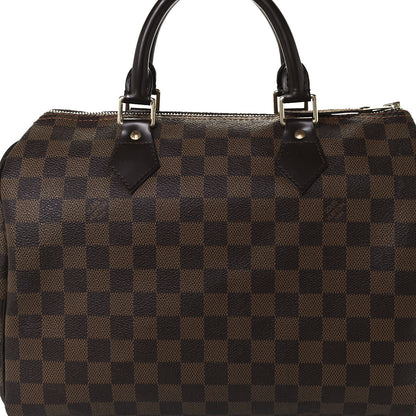 Louis Vuitton Damier Ebene Speedy 30 8 of 10