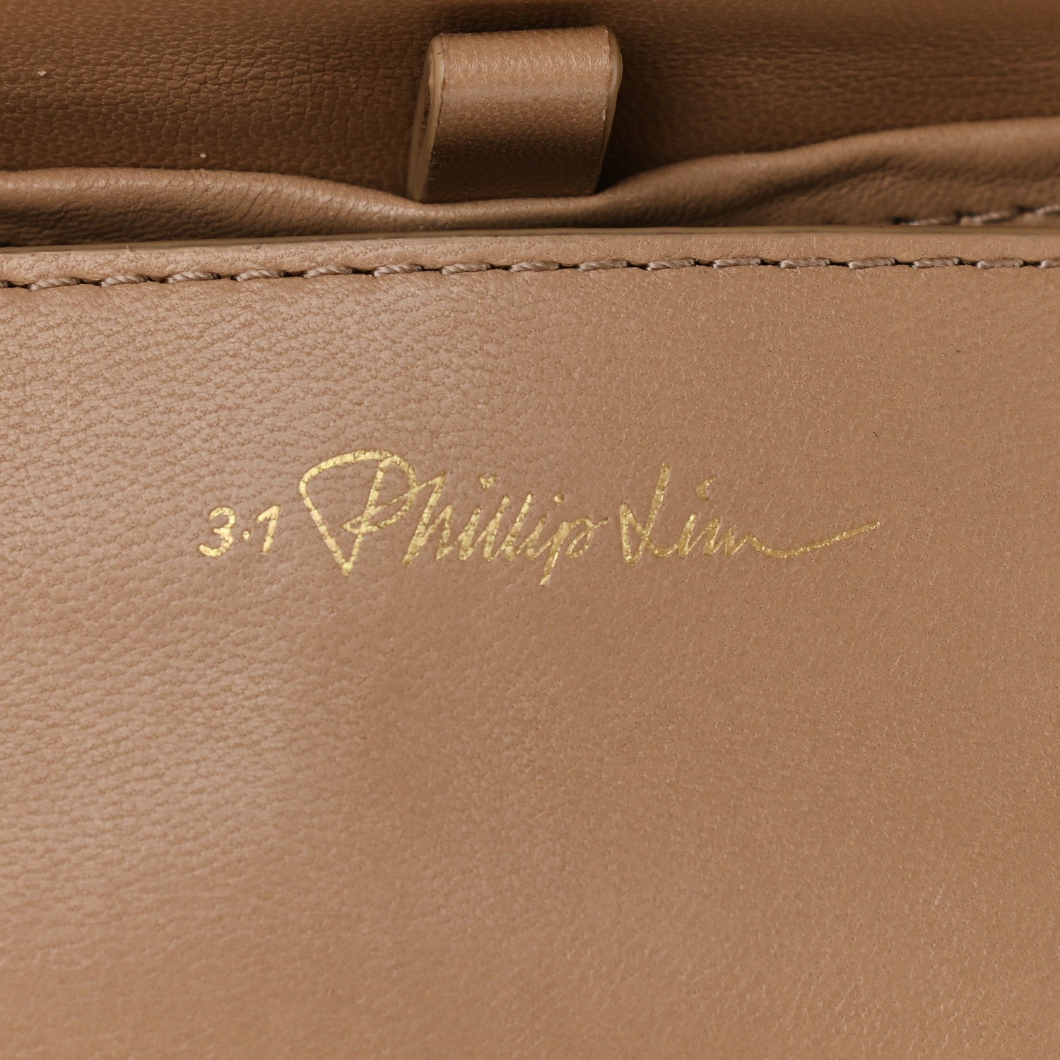 3.1 Phillip Lim Calfskin Alix Soft Flap Clutch Fawn 6 of 14