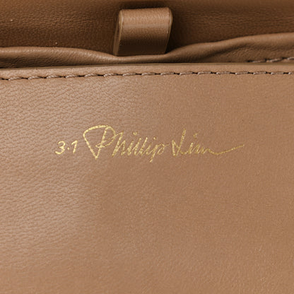 3.1 Phillip Lim Calfskin Alix Soft Flap Clutch Fawn 6 of 14