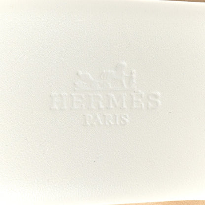 Hermes Calfskin Cork Eze 30 Sandals 39 White 7 of 10