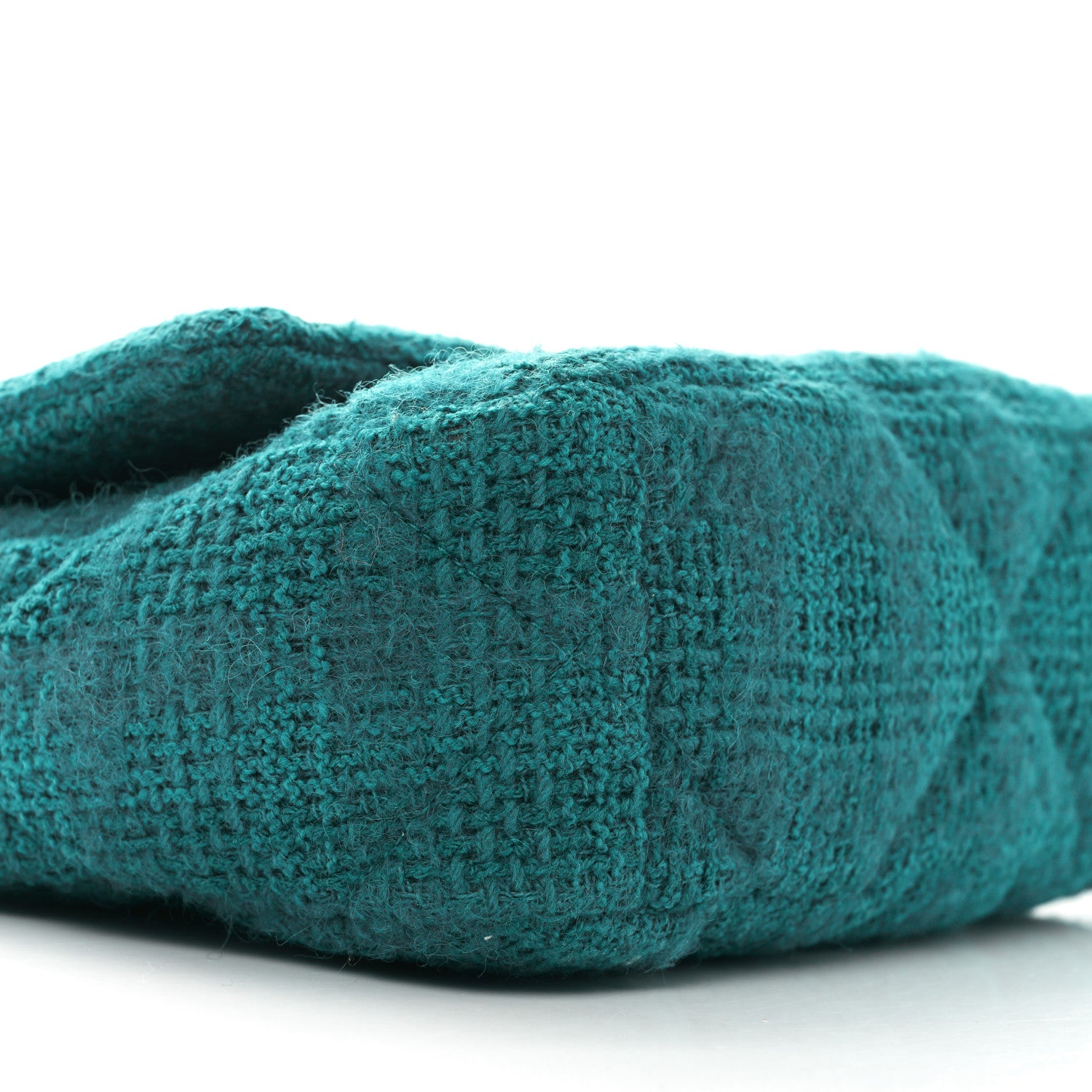 Chanel Tweed Quilted Medium Chanel 19 Flap Green 9 of 11