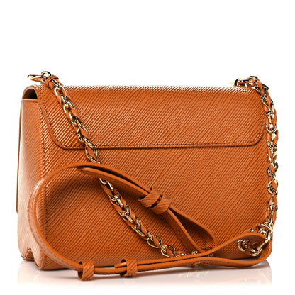Louis Vuitton Epi Twist Shoulder Bag MM Gold Miel 4 of 12