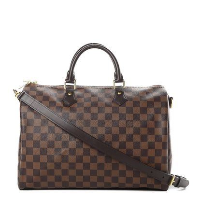 Louis Vuitton Damier Ebene Speedy Bandouliere 35 1 of 13