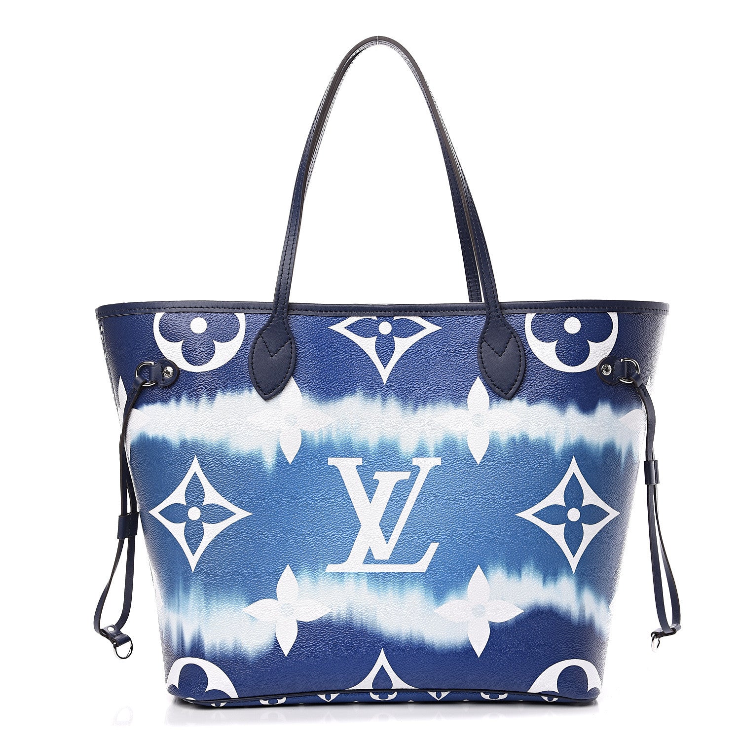 Louis Vuitton Monogram Escale Neverfull MM Blue 1 of 11