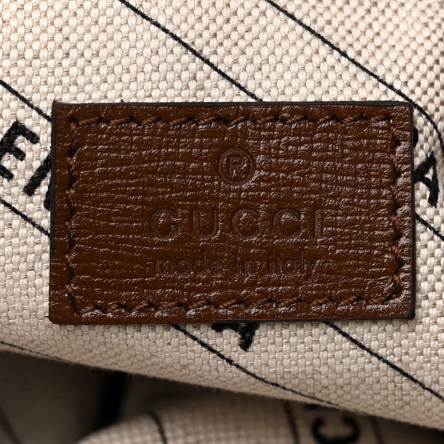 X GUCCI GG Monogram Azalea Calfskin Neo Classic Silver Hardware Medium City Beige Ebony Brown Sugar