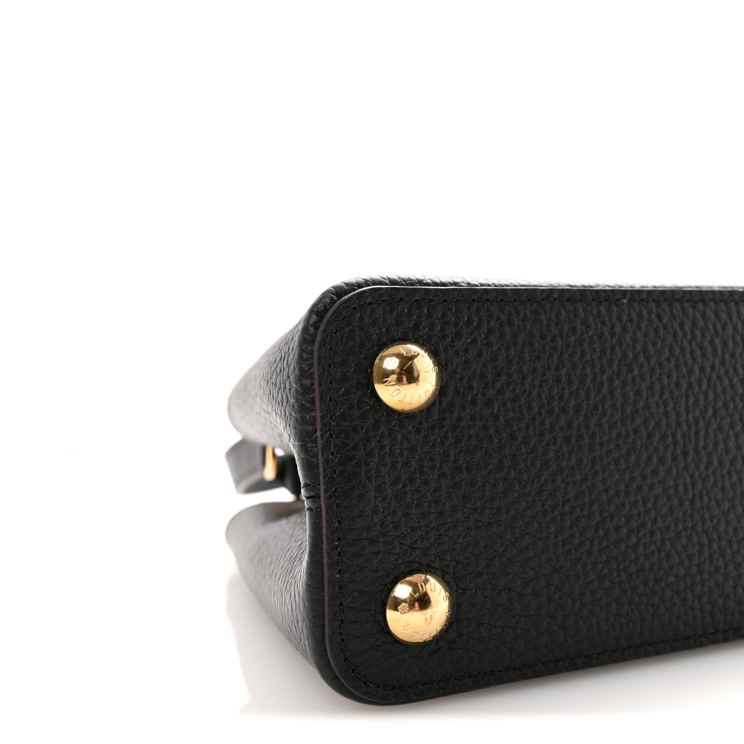 Louis Vuitton Taurillon Capucines BB Black 8 of 9