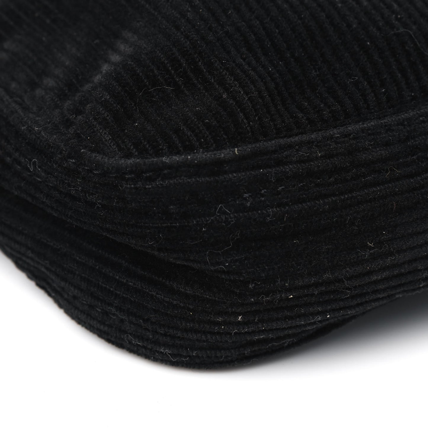 Corduroy Baguette Black