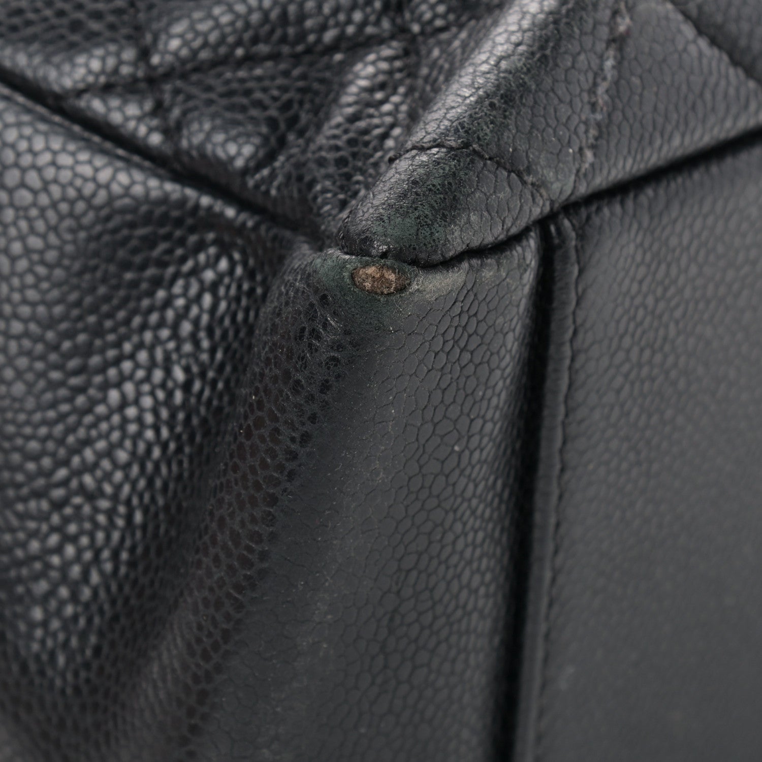 Chanel Caviar Quilted Grand Shopping Tote GST Black 13 of 16