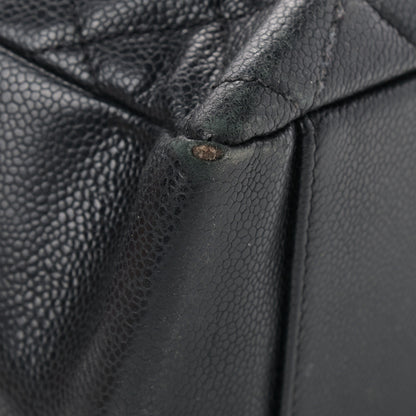 Chanel Caviar Quilted Grand Shopping Tote GST Black 13 of 16
