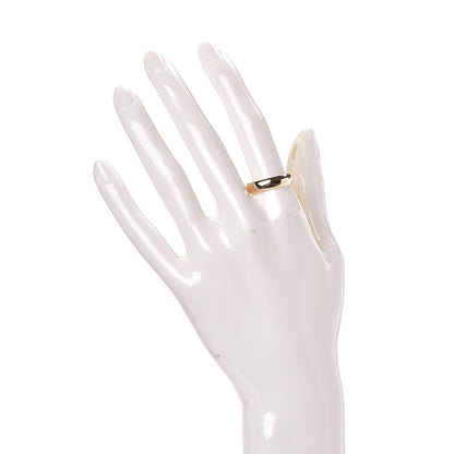Cartier 18K Yellow Gold 5mm Wedding Band 58 8.5 2 of 10