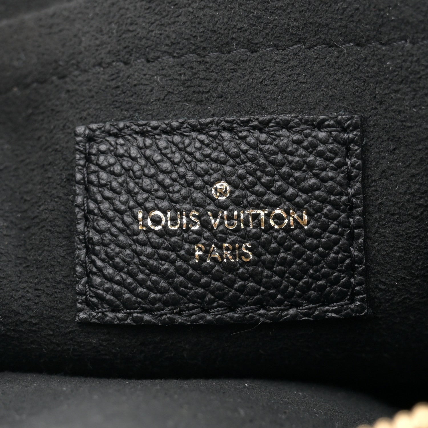 Louis Vuitton Empreinte Monogram Giant Multi Pochette Accessories Black 6 of 11