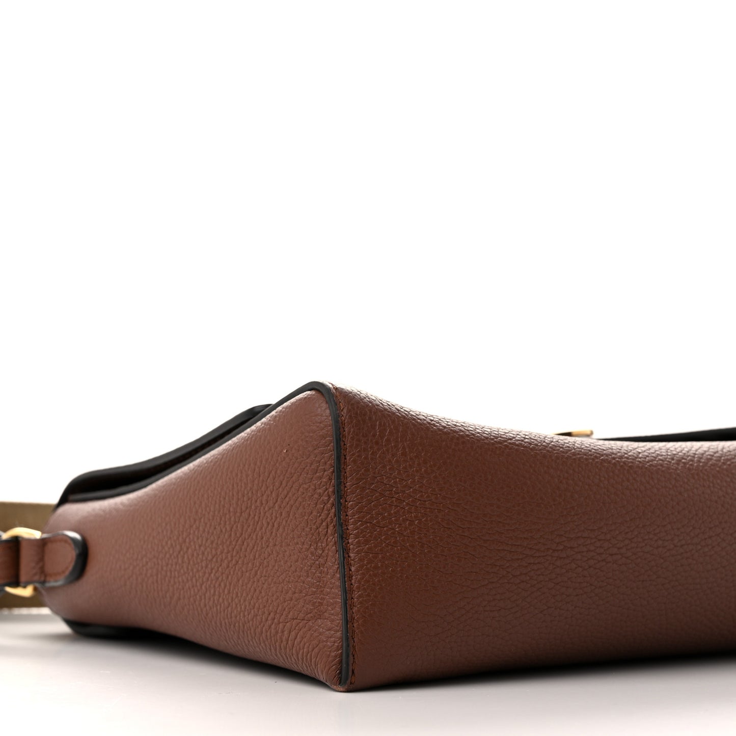 Calfskin Vintage Check Note Crossbody Bag Tan