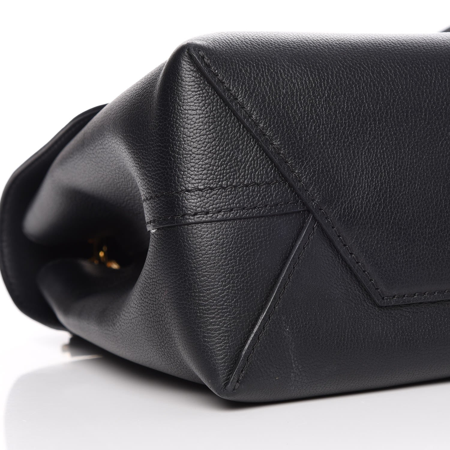 Louis Vuitton Calfskin Monogram Very One Handle Black 9 of 12
