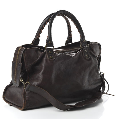 Balenciaga Chevre Classic Hardware City Chocolate 4 of 14