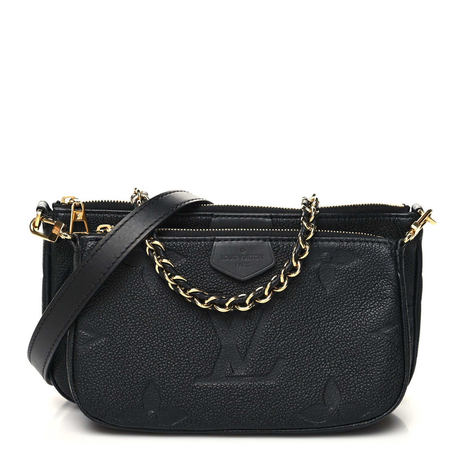 Louis Vuitton Empreinte Monogram Giant Multi Pochette Accessories Black 1 of 11