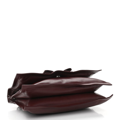 Salvatore Ferragamo Calfskin Small Viva Bow Shoulder Bag Burgundy 4 of 10