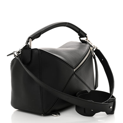 Loewe Calfskin Medium Puzzle Bag Black 3 of 12