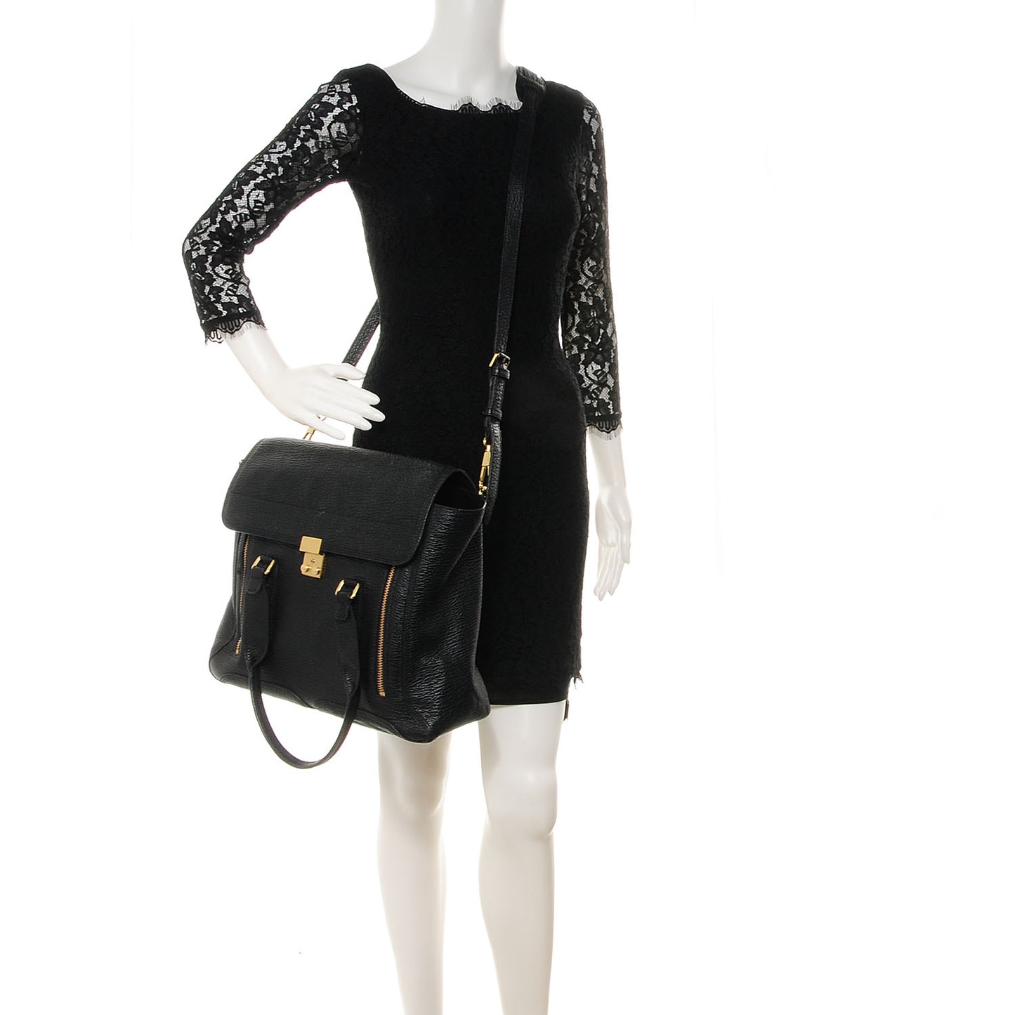 3.1 Large Pashli Satchel Black