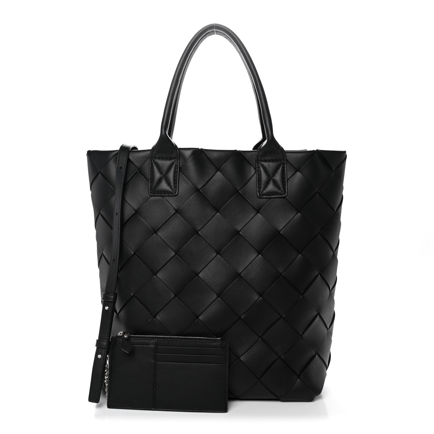 Bottega Veneta Nappa Maxi Cabat 30 Black 3 of 12