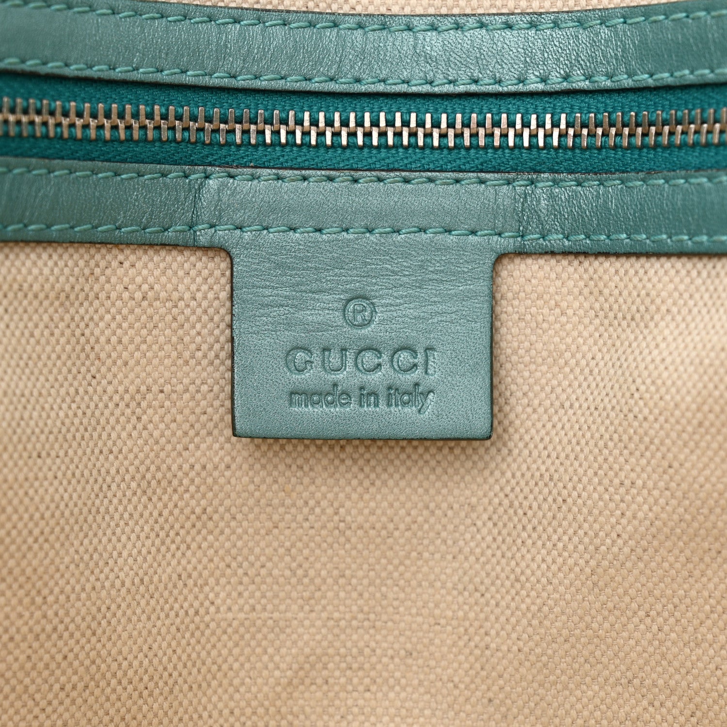 Gucci Monogram Medium Twins Shoulder Bag Turquoise 6 of 15
