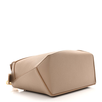 Loewe Grained Calfskin Small Puzzle Edge Bag Sand 4 of 11