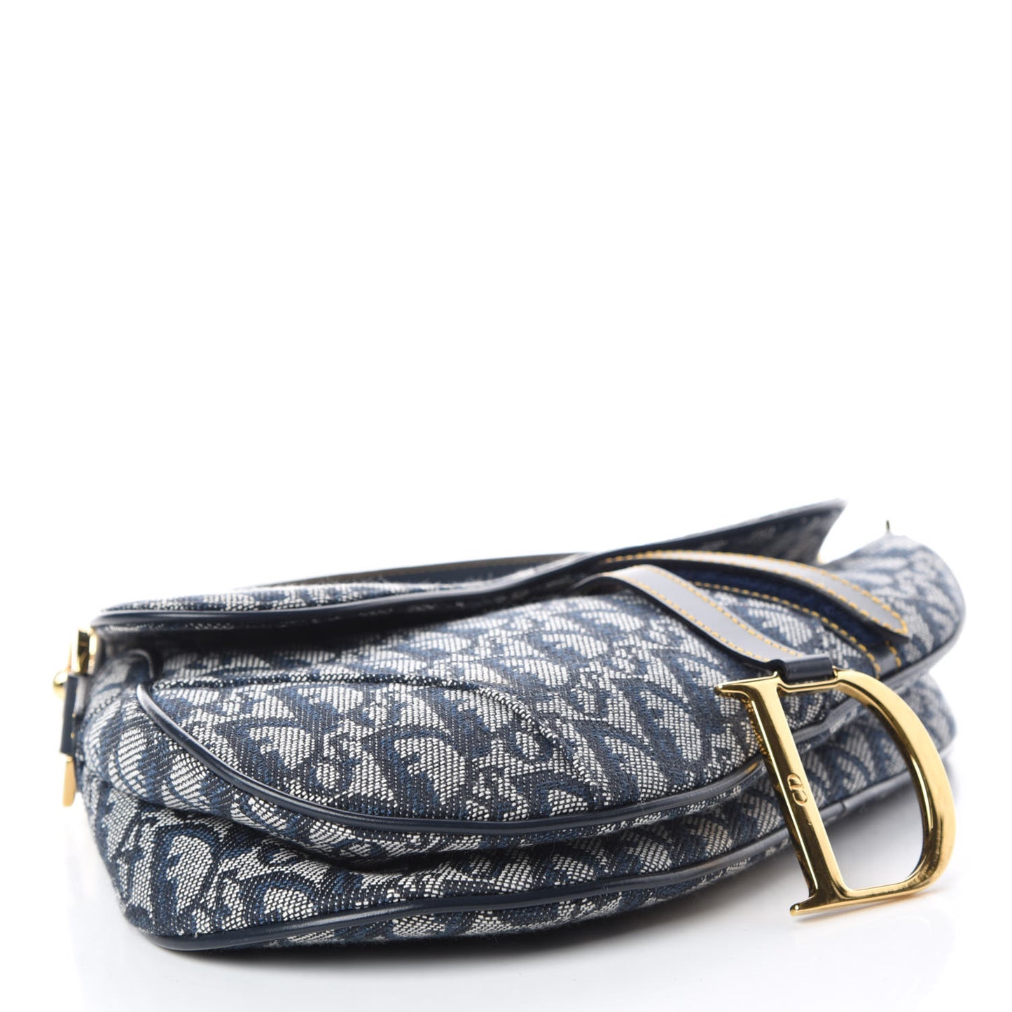 Monogram Saddle Bag Blue
